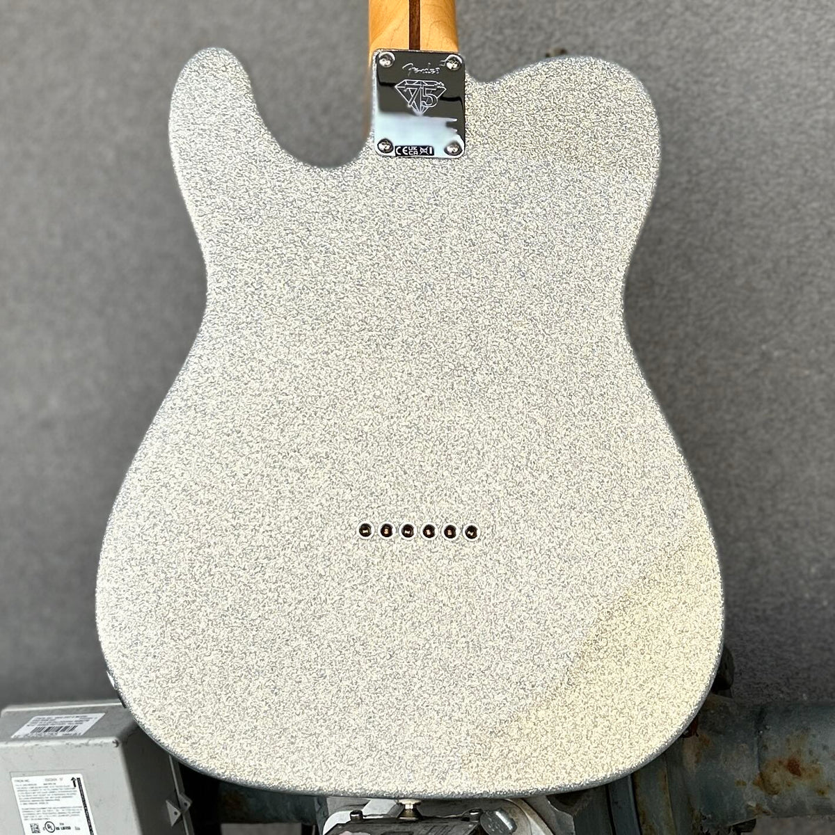 USED Fender 75th Anniversary Player II Telecaster Diamond Dust Sparkle w/Bag