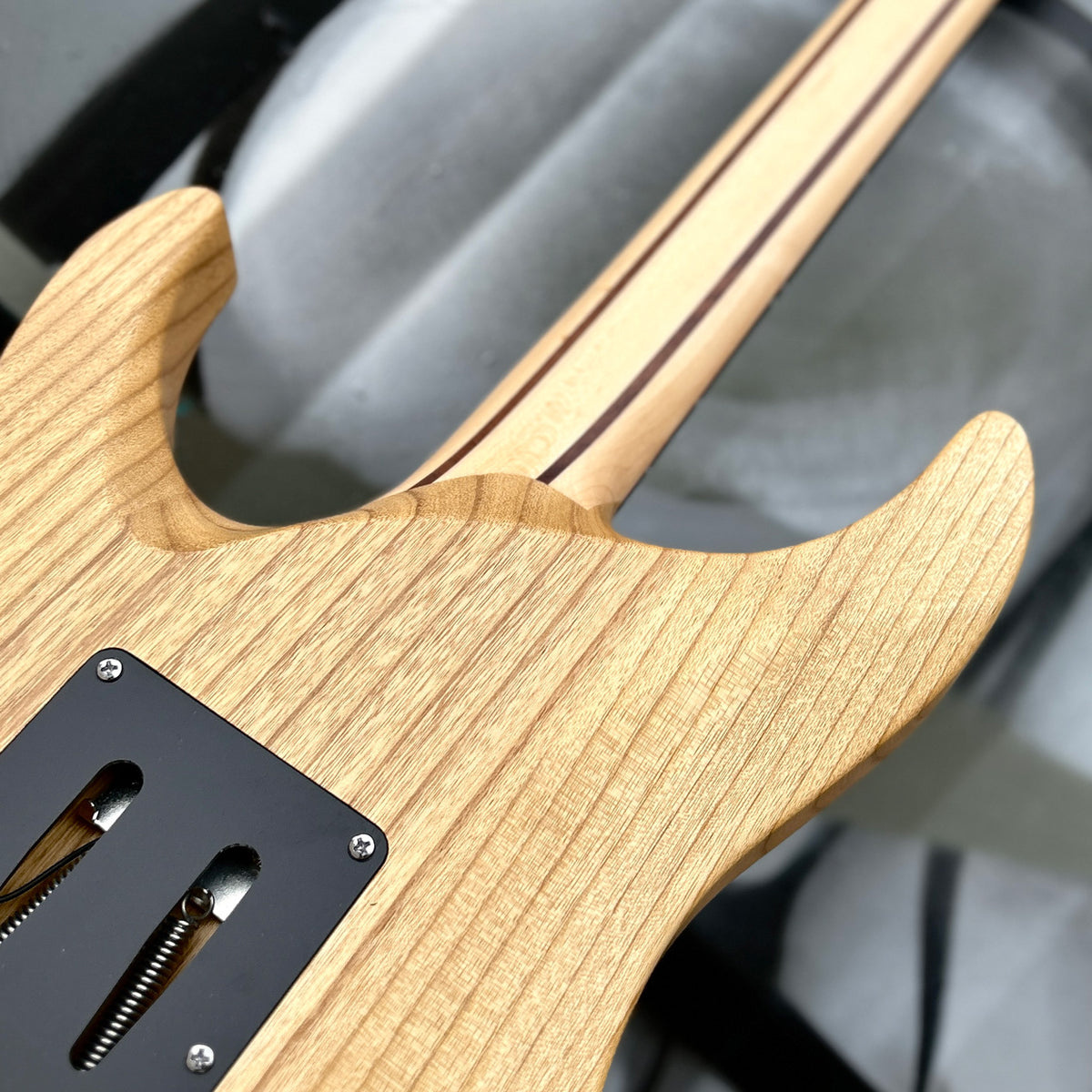 2024 Schecter Reaper-6 FR  Floyd Rose Satin Charcoal Burst