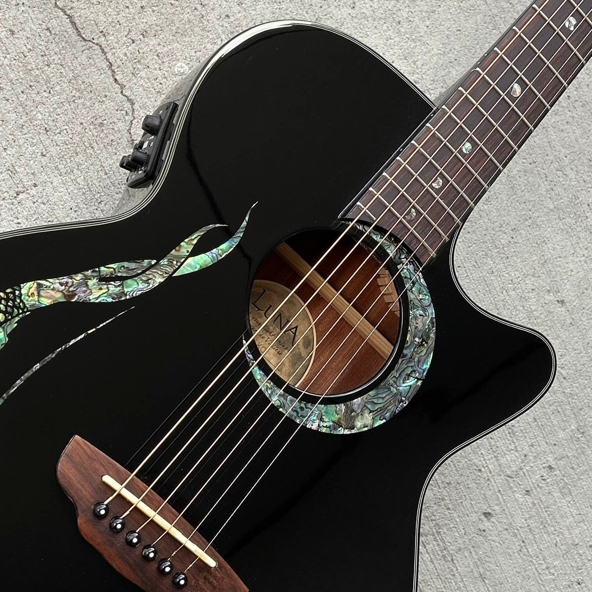 USED Luna Fauna Koi Acoustic Electric
