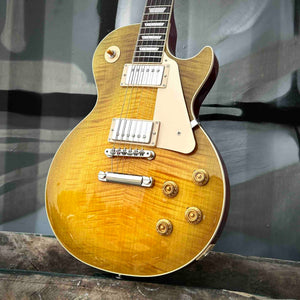 Gibson Les Paul Standard 50s AAA Top Green Lemon w/Case