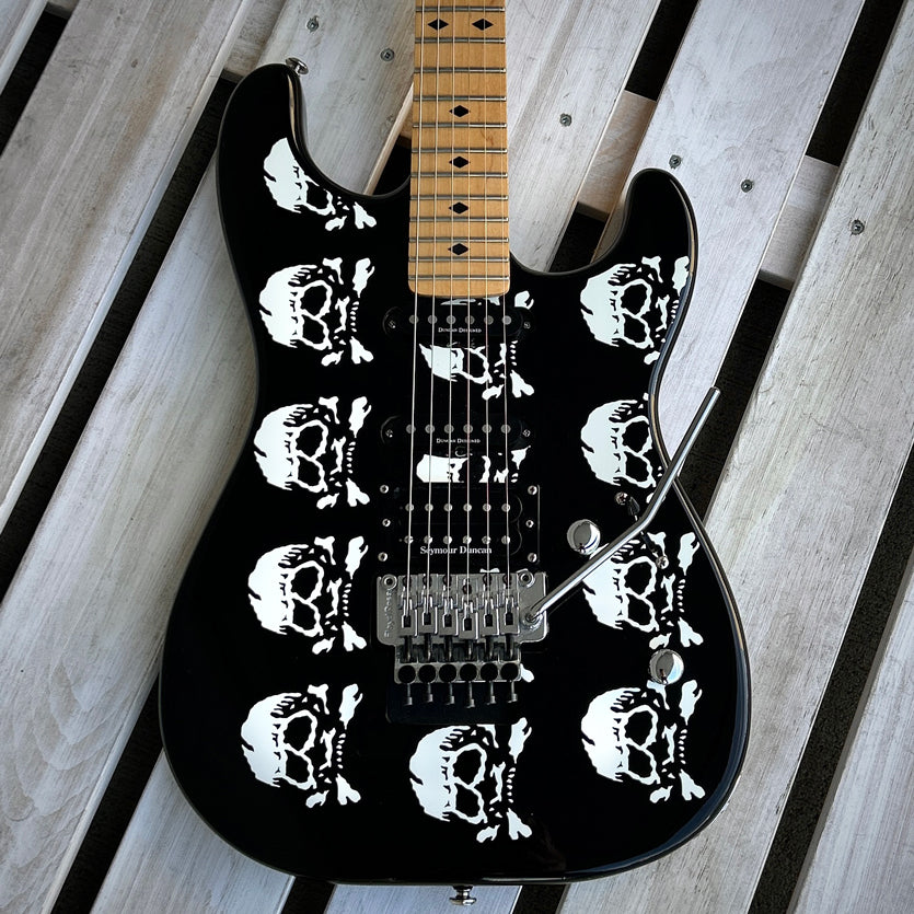 2006-2009 ESP LTD MW-600 Michael Wilton Signature Skulls w/Case