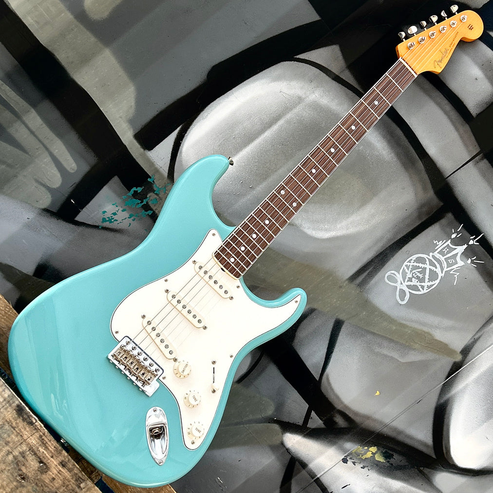 2011 Fender Eric Johnson Stratocaster Tropical Turquoise w/Case