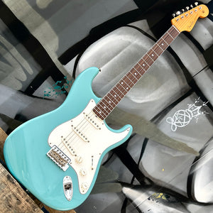 2011 Fender Eric Johnson Stratocaster Tropical Turquoise w/Case