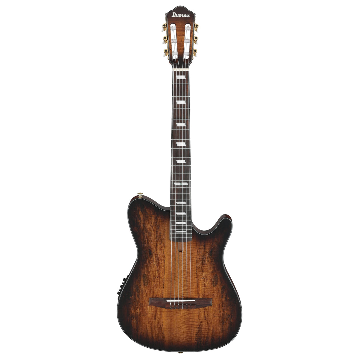 Ibanez FRH20SMNTCL FRH Acoustic Electric Classical Guitar - Tobacco Burst Low Gloss