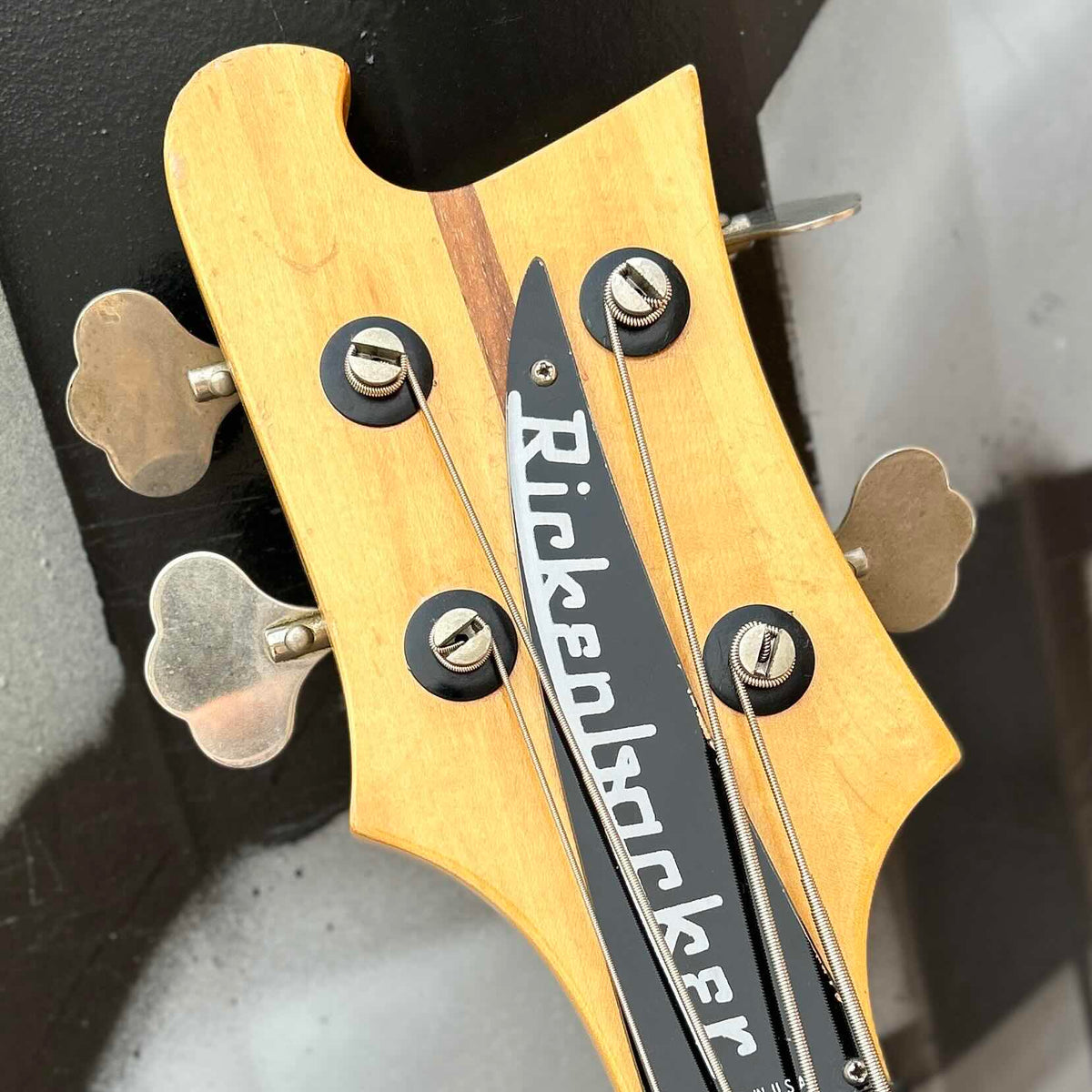 1977 Rickenbacker 4001 Maple Glo Left Handed  W/Case