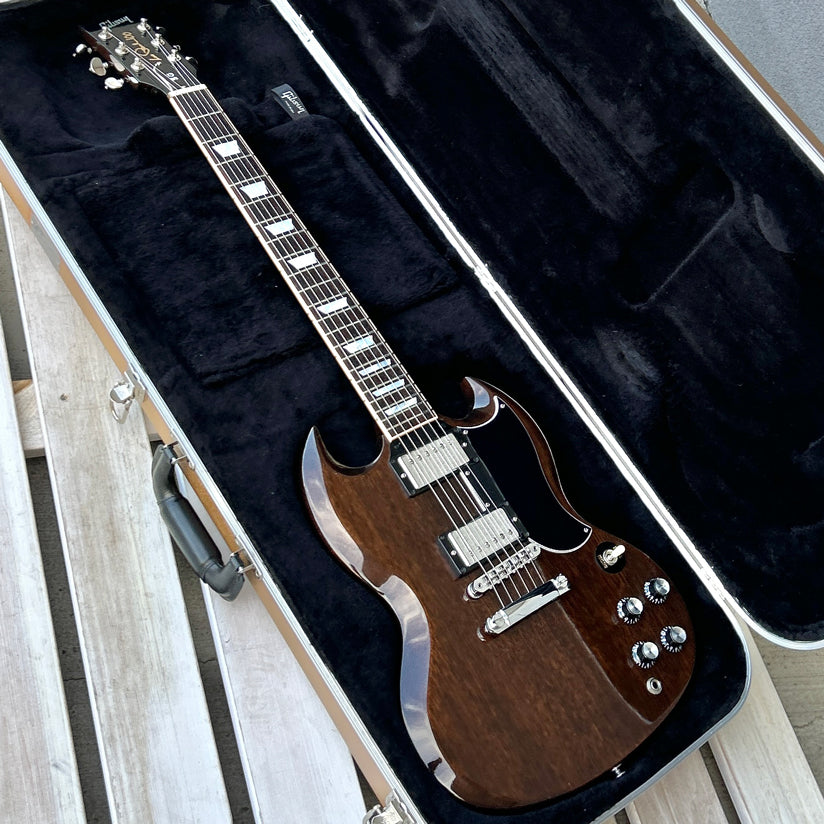 2015 Gibson 100 Anniversary SG Standard Trans Ebony w/Case