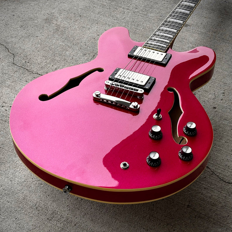 2019 Palermo Shelby Custom LTD ES-335 Chevy Nova Brilliant Mist Metallica w/Case