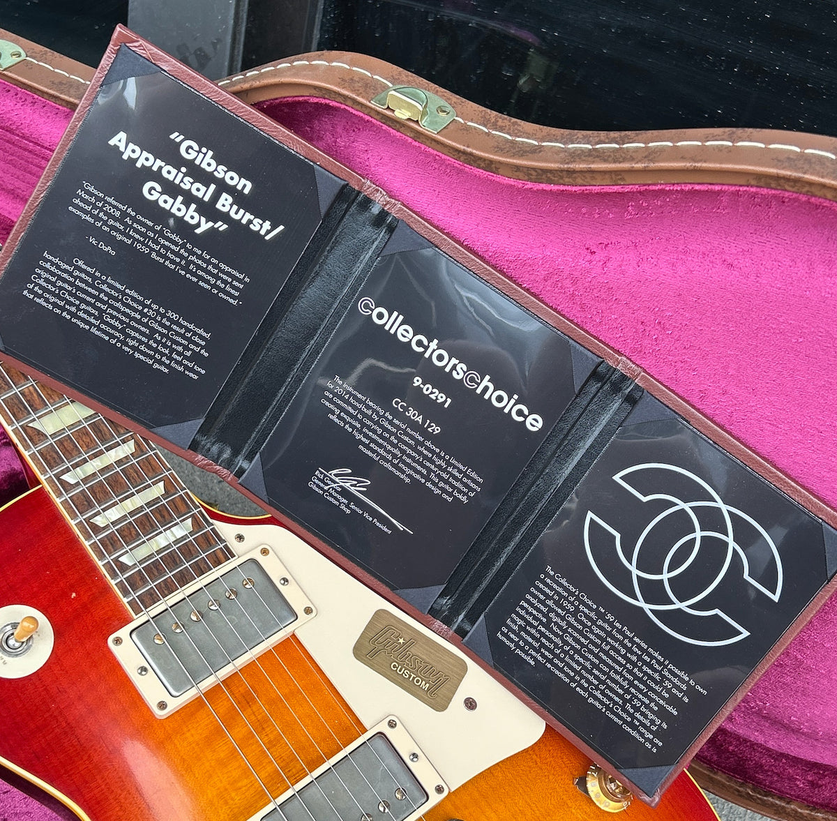 2014 Gibson Custom Shop Collector's Choice #30 "Gabby" '59 Les Paul Standard Reissue