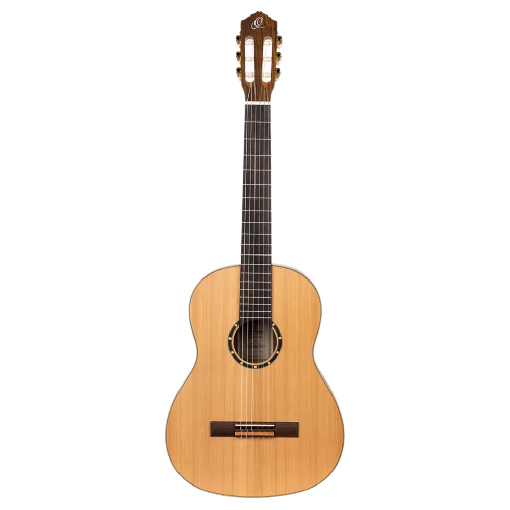 Ortega R131 Full Size Classical Guitar - Solid Cedar Top, Satin Finish w/Bag