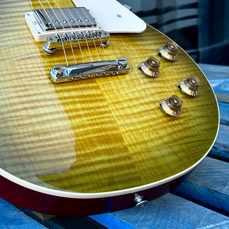 Gibson Les Paul Standard 50s AAA Top Green Lemon w/Case