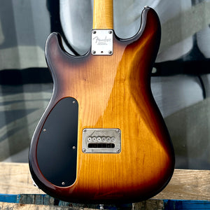 Used Custom Warmoth Stratocaster — AAA Quilted Maple Top, Seymour Duncan Antiquity Pickups w/Fender Case