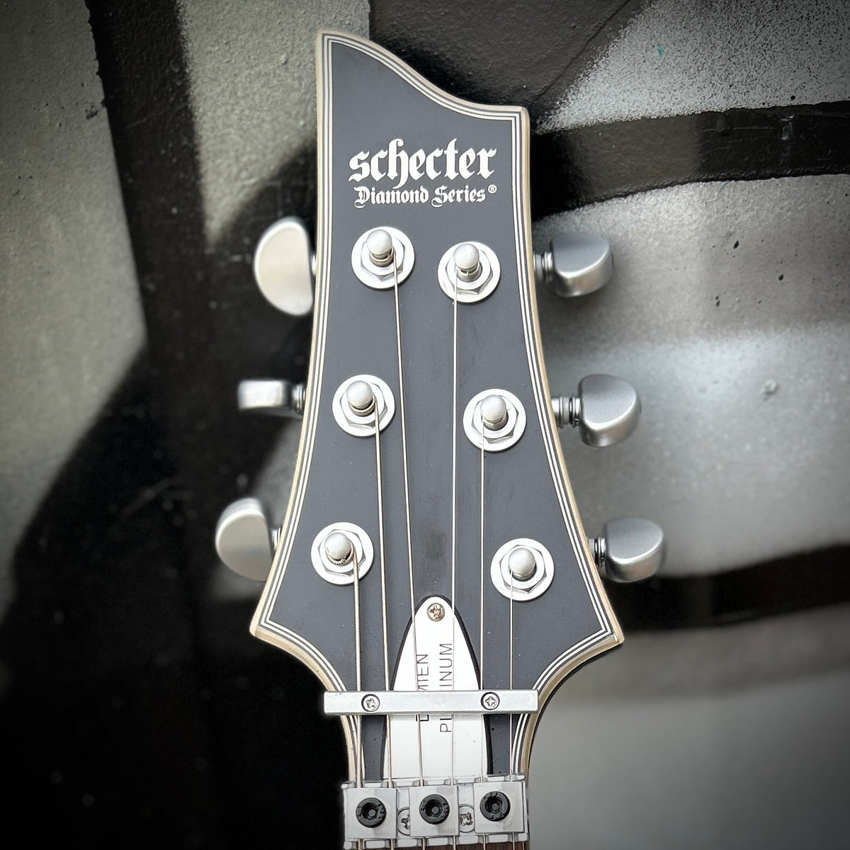 2026 Schecter Damien Platinum-6 FR S Satin Black 1189-SHC