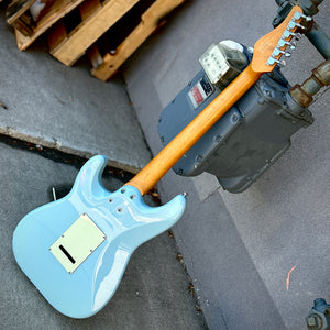 Used Schecter MV-6 Sonic Blue