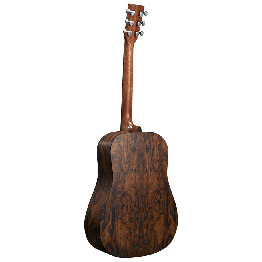 Martin D-X2E Ziricote Burst w/Soft Case
