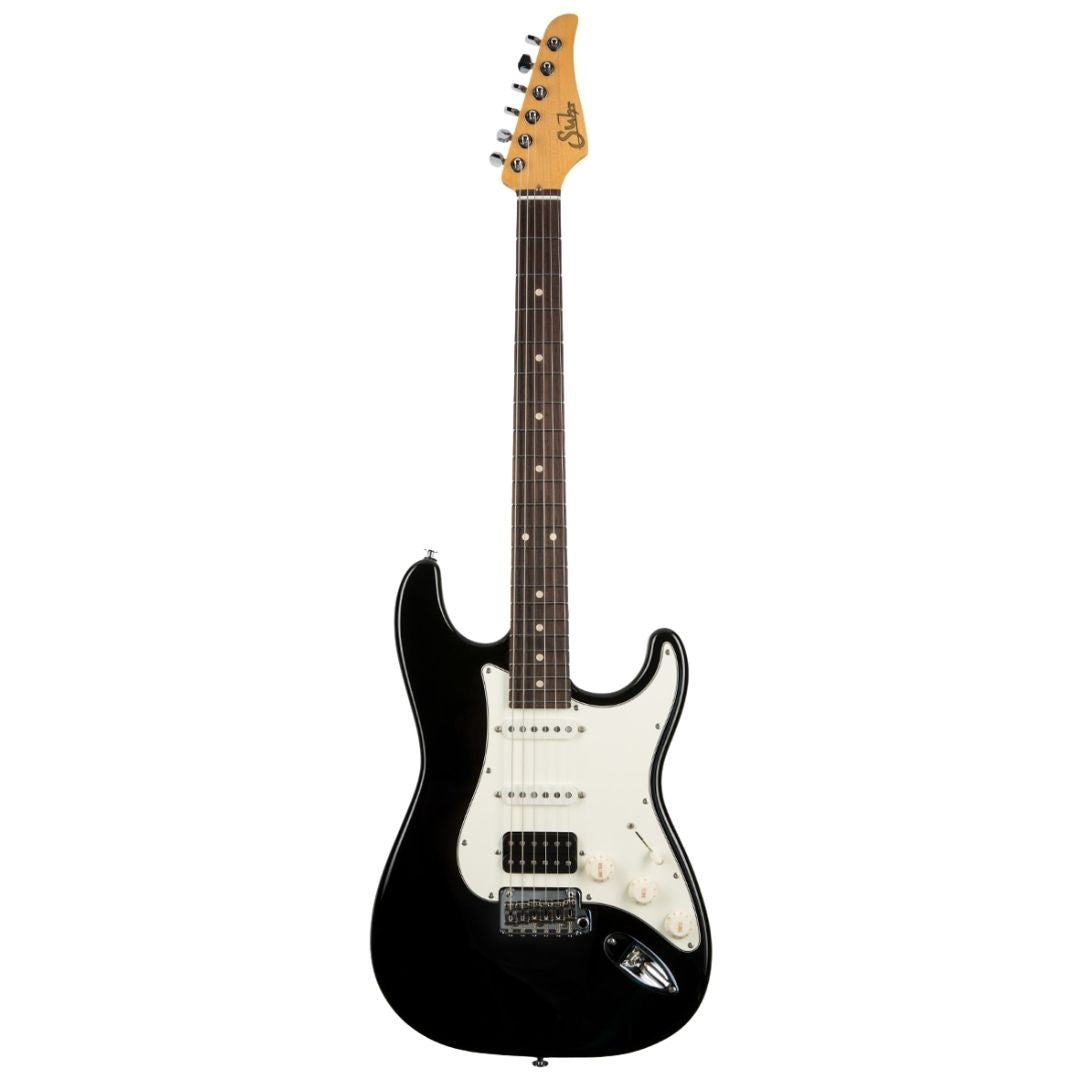 Suhr Classic S Black HSS Rosewood Fingerboard w/Soft Case