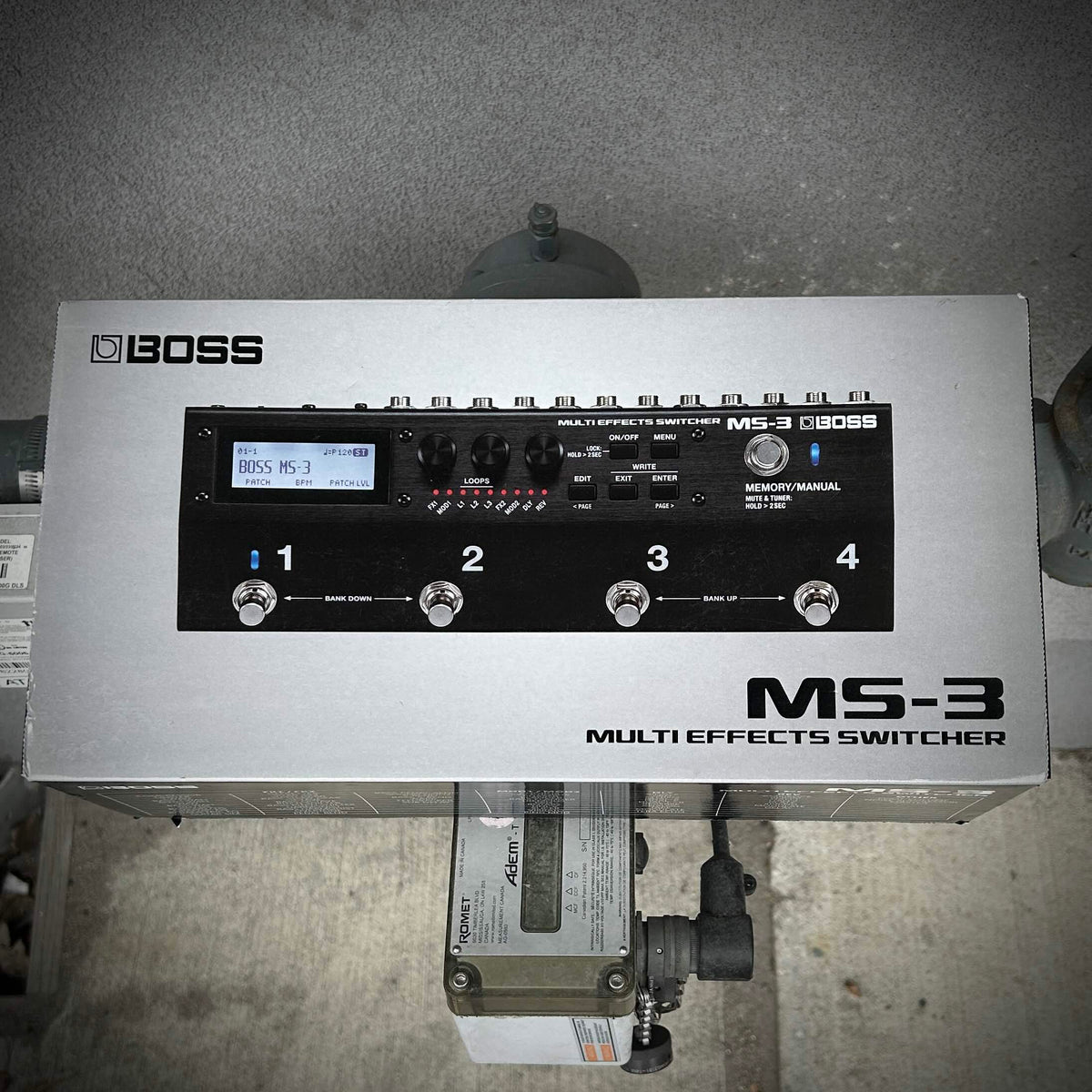 USED Boss MS-3 Effects Switcher