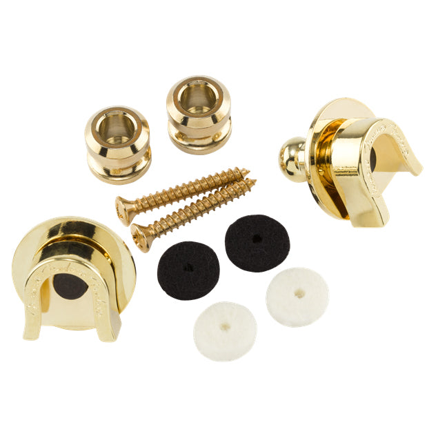 Fender Security Strap Locks Gold