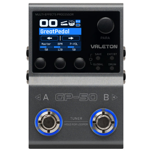 Valeton GP-50 SnapTone Multi-Effects - Guitarworks
