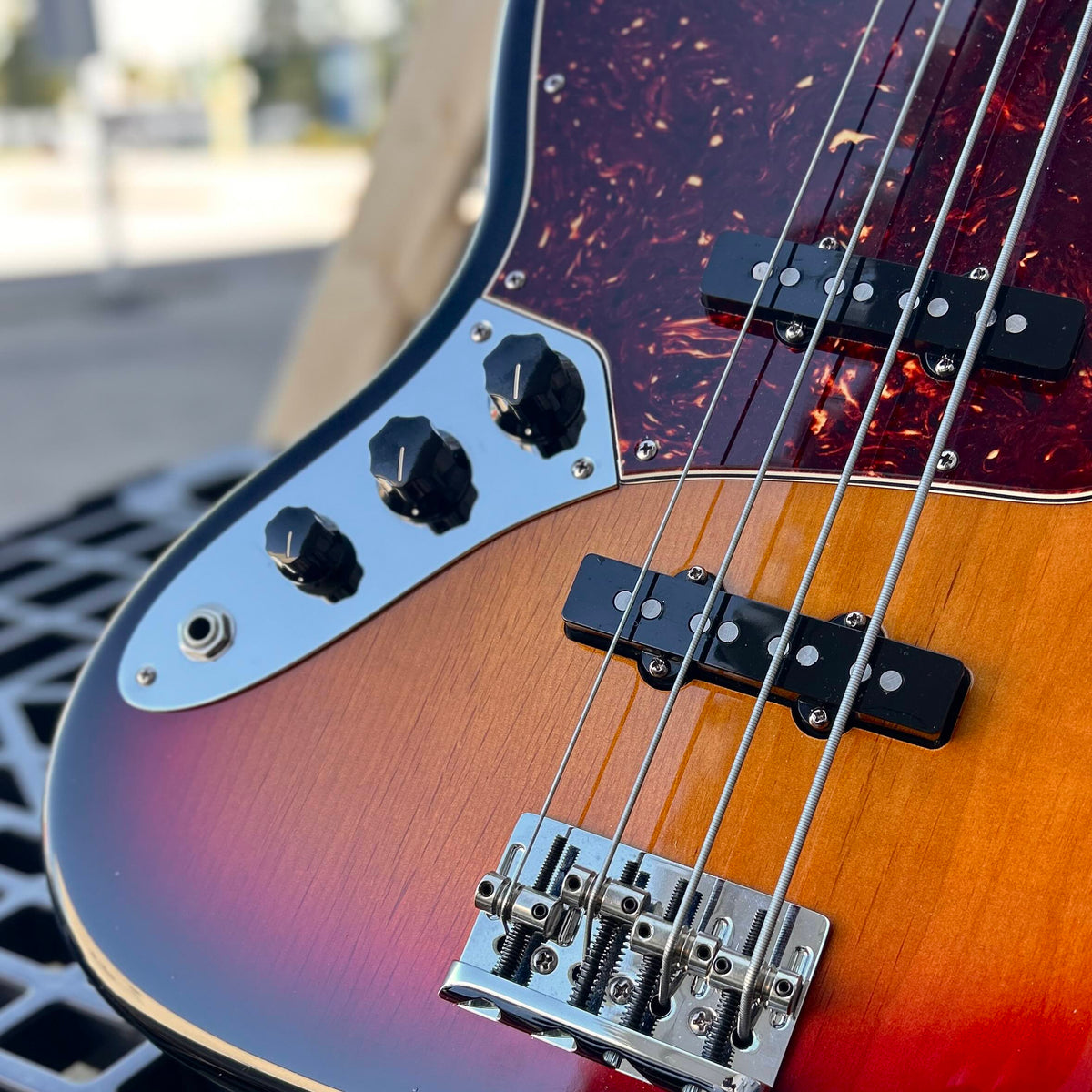 2008 Fender American Standard Jazz Bass Left Handed W/Case