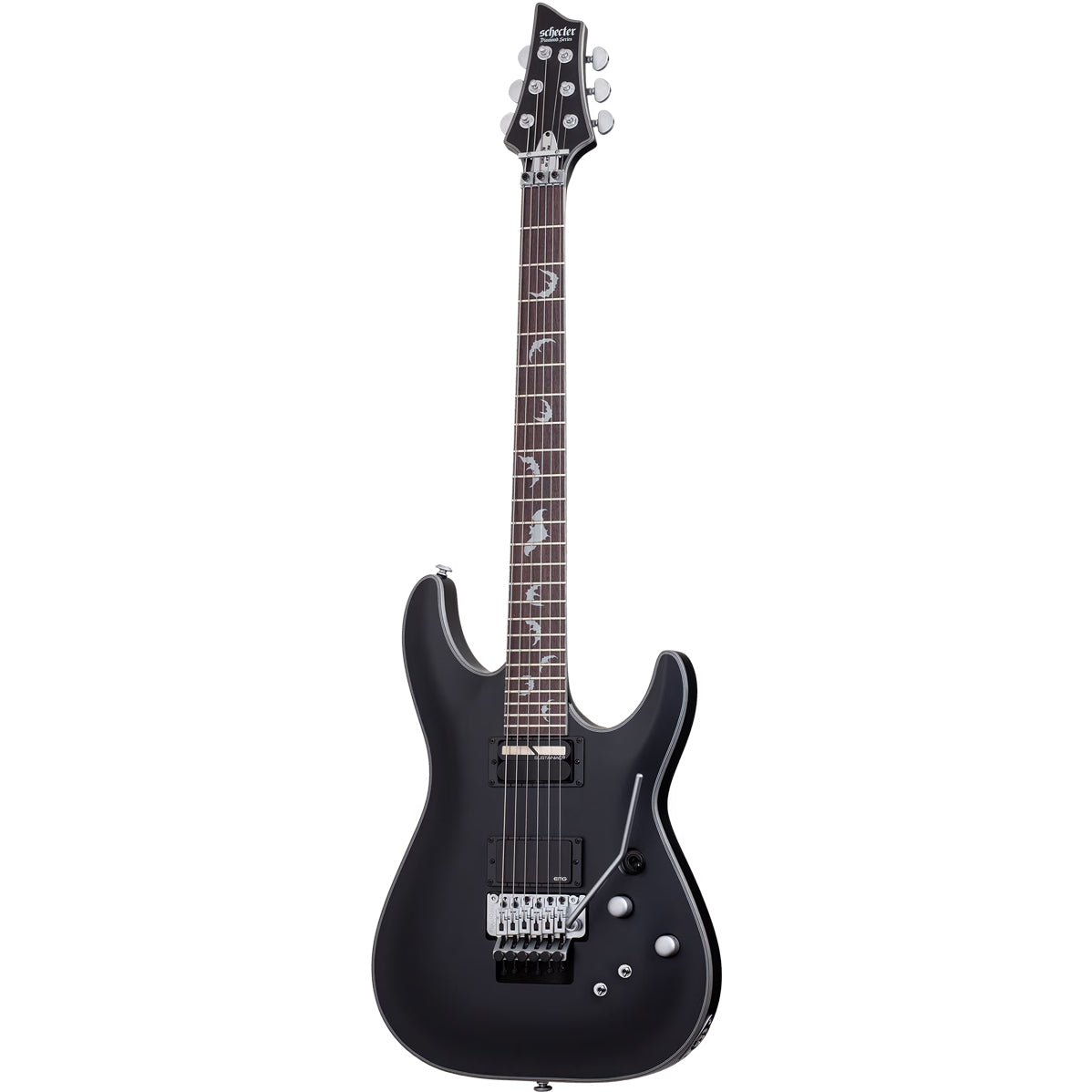 Schecter Damien Platinum-6 FR S Satin Black 1189-SHC