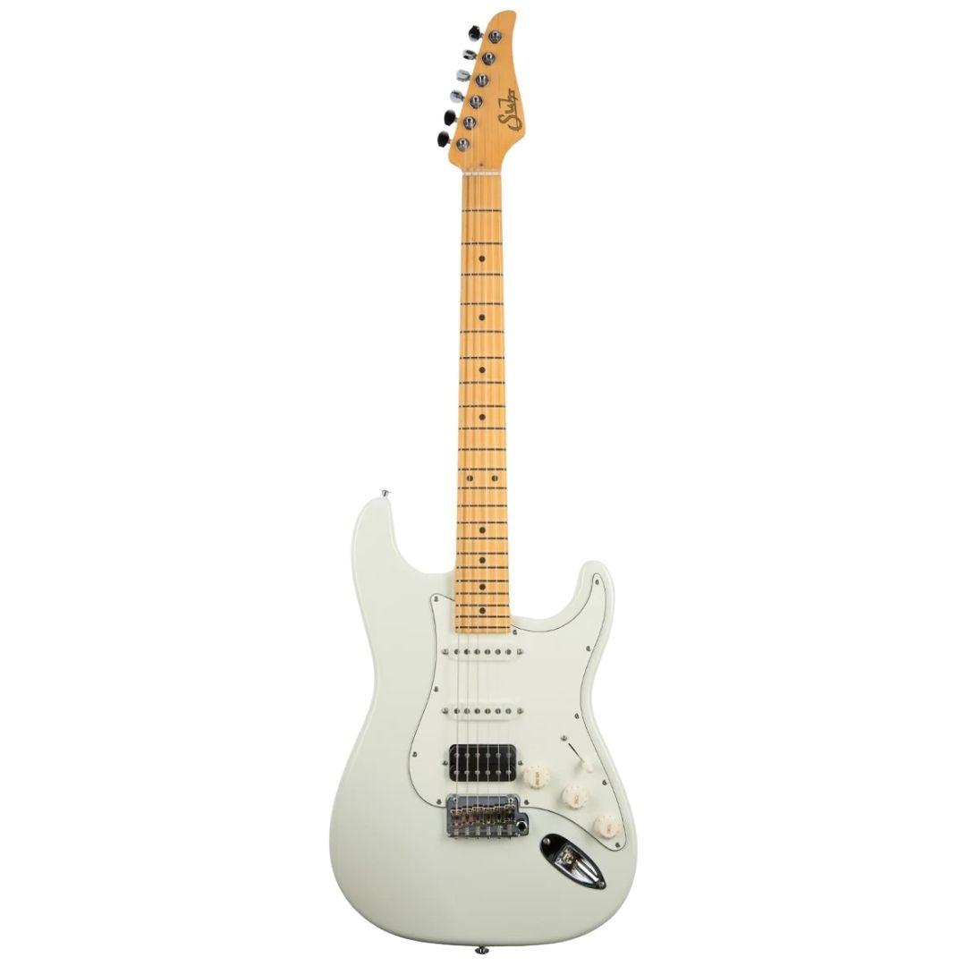 Suhr Classic S Olympic White HSS Maple Fingerboard w/Soft Case