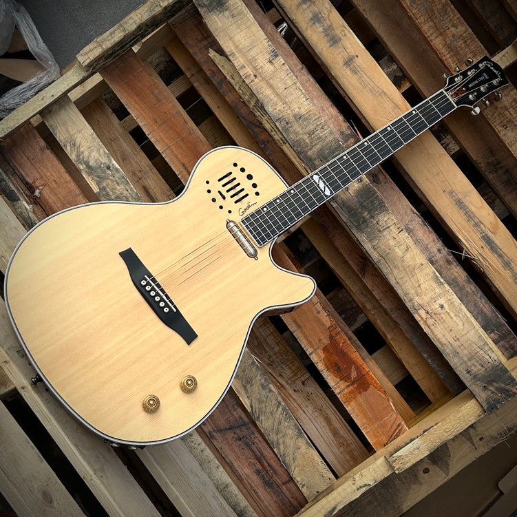 Used Godin Multiac Steel w/Tric Case