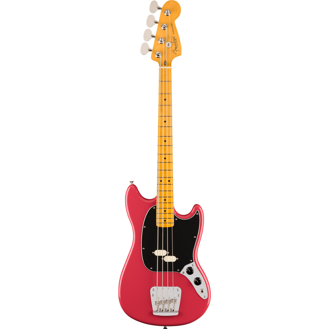 Fender American Professional Classic Mustang Bass Maple Fingerboard Faded Dakota Red