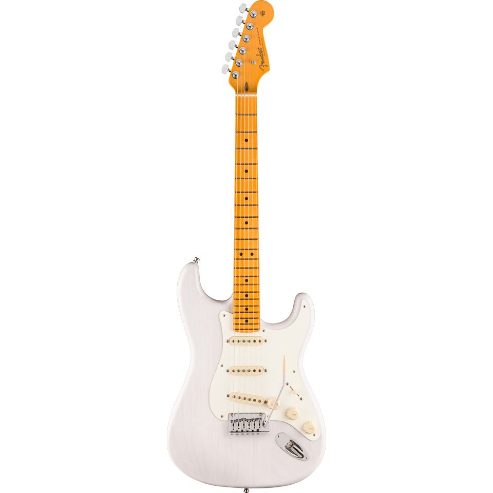 Fender American Ultra Luxe Vintage '50s Stratocaster Maple Fingerboard White Blonde w/Case
