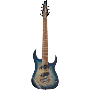 Ibanez RG Multi Scale 7-String Electric Guitar Cosmic Blue Starburst