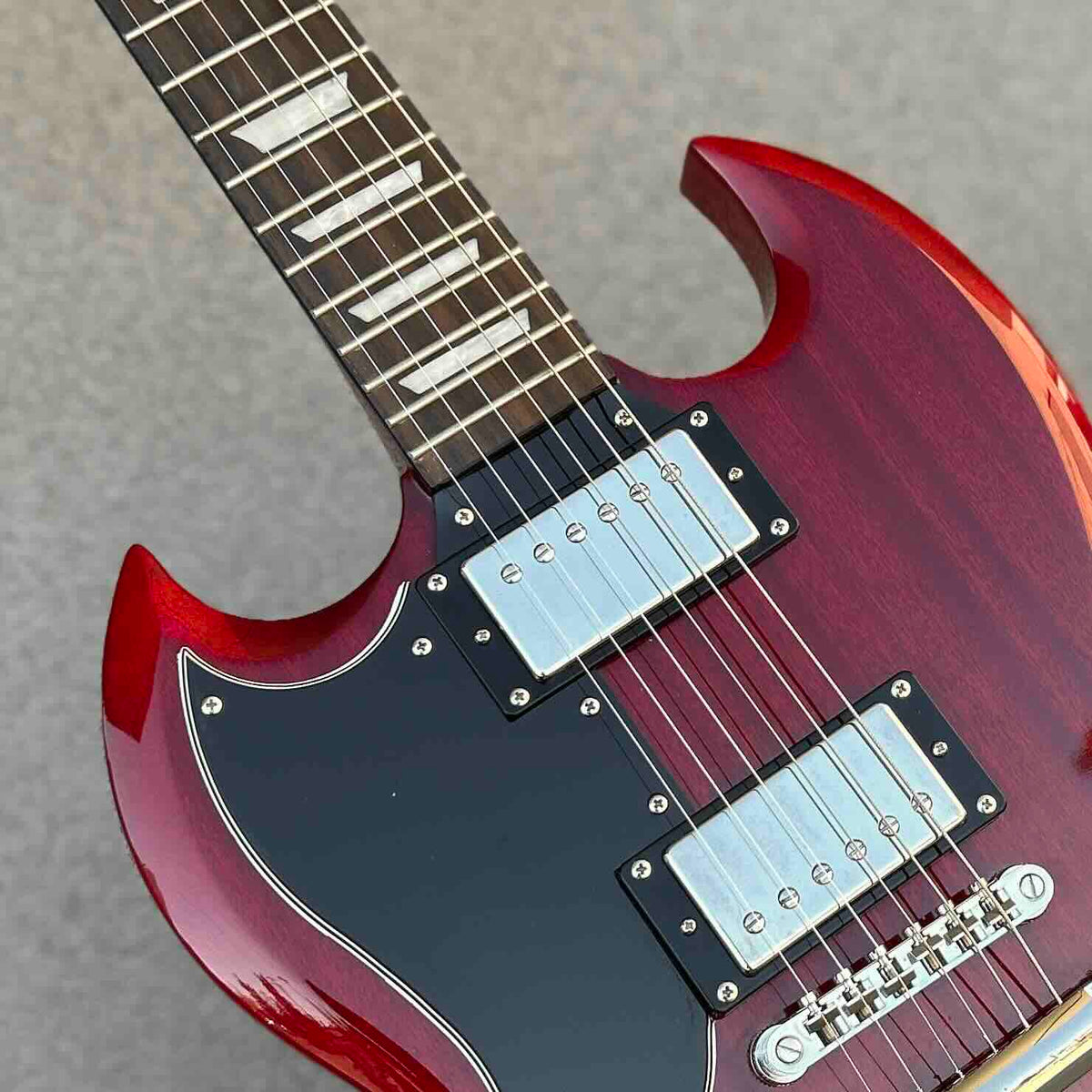 2016 Epiphone SG Pro Cherry Left Handed w/Bag