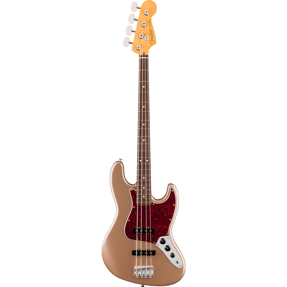 Fender American Professional Classic Jazz Bass Rosewood Fingerboard Faded Firemist Gold