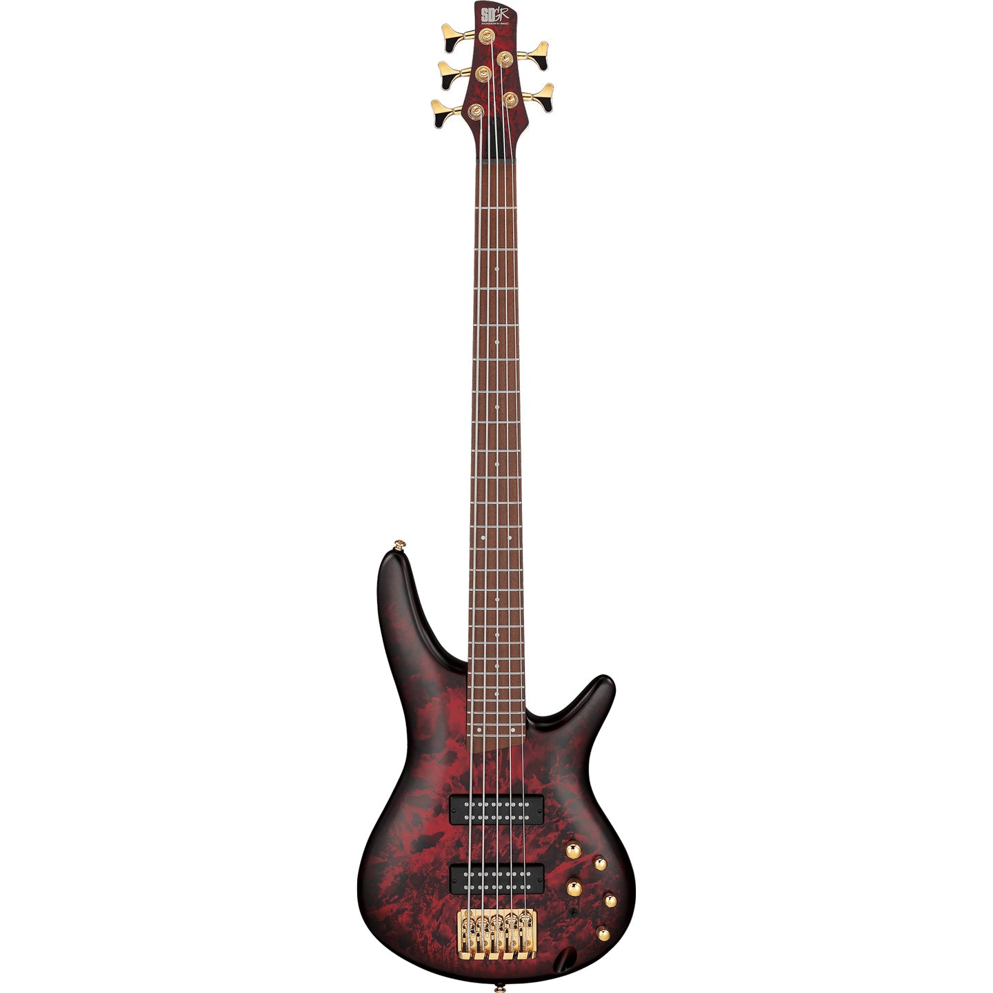 Ibanez SR305EDXWZM SR Standard 5-String Bass Wine Red Frozen Matte