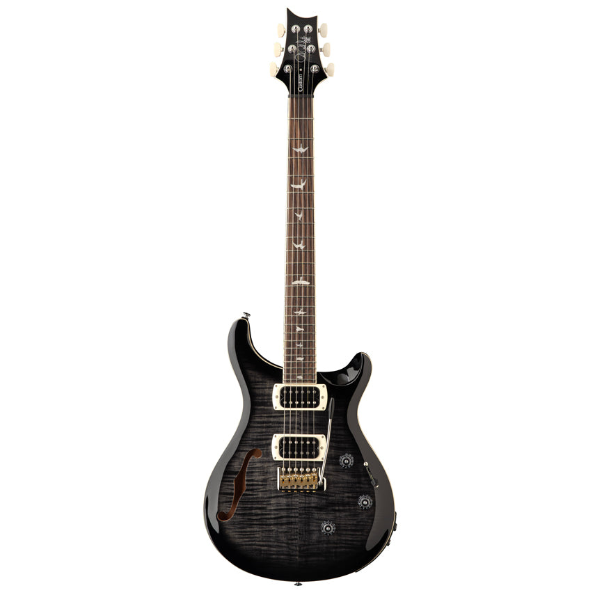 Paul Reed Smith (PRS) SE Custom 24 Semi-Hollow Piezo Charcoal Burst w/Gig Bag