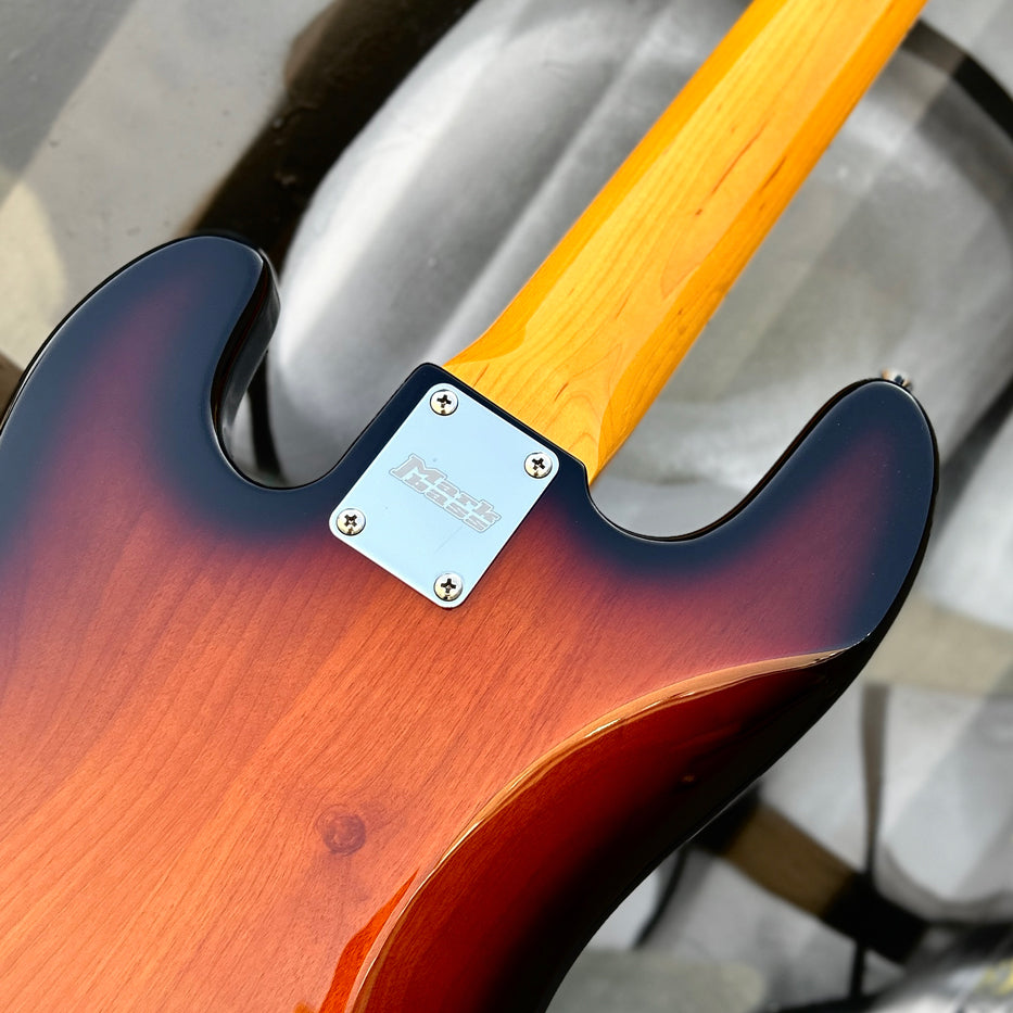 2024 Markbass GV 5 Gloxy 3-Tone Sunburst CR MP Passive 5 String Bass w/Bag