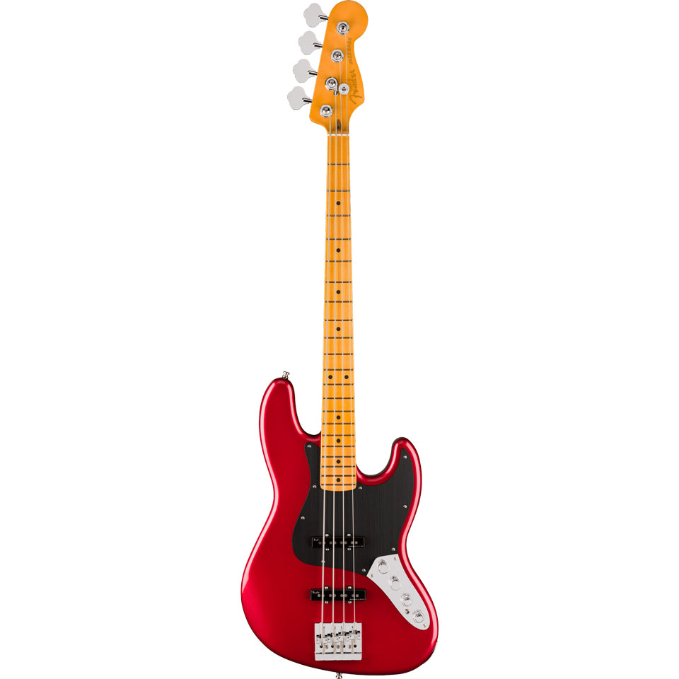 Fender American Ultra II Jazz Bass Maple Fingerboard Sinister Red w/Case