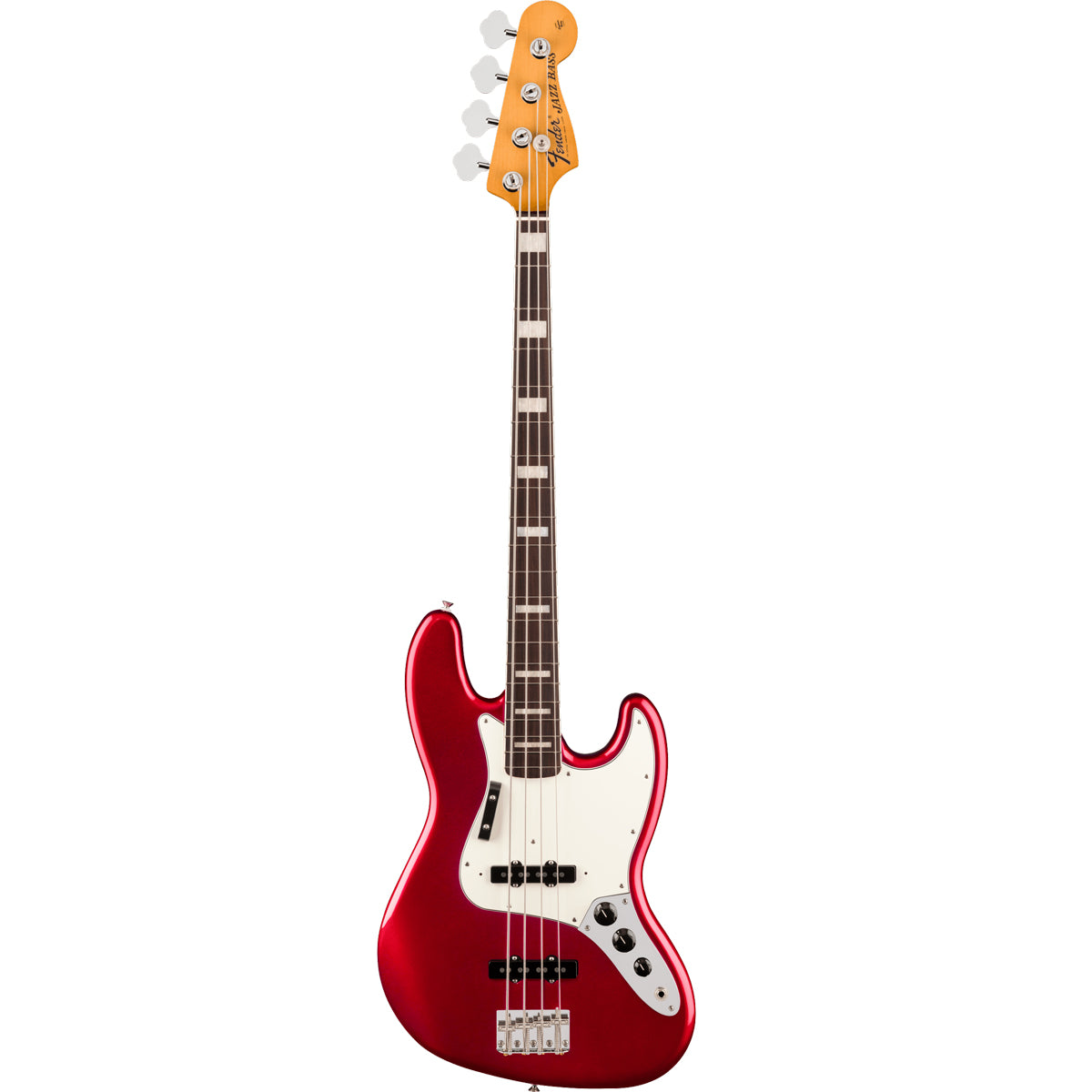 Fender Vintera III Early 70s Jazz Bass Rosewood Fingerboard Candy Apple Red w/Bag