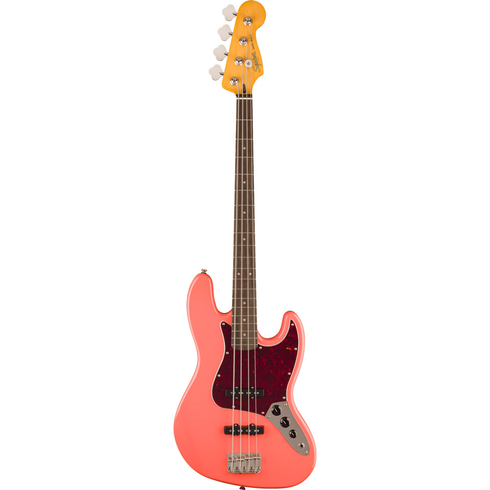 Squier Classic Vibe '60s Jazz Bass Tahitian Coral