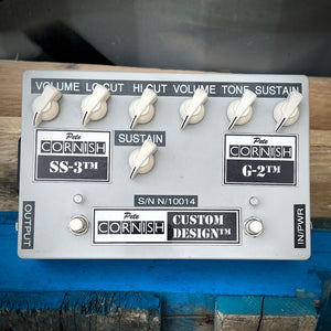 Used Pete Cornish Custom Design SS-3/G-2 Duplex