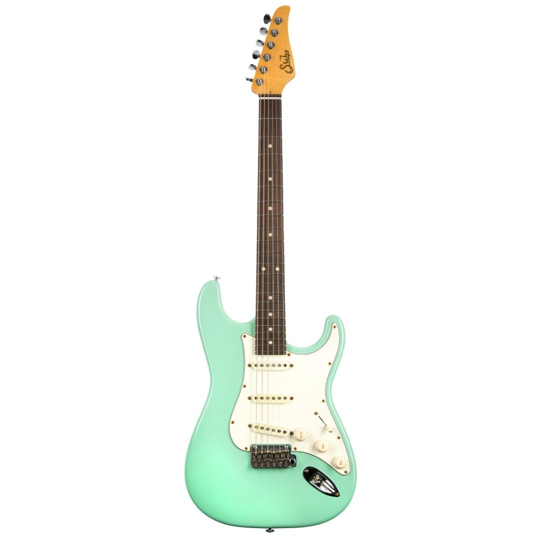 Suhr Classic S Antique Surf Green SSS Rosewood Fingerboard w/Soft Case