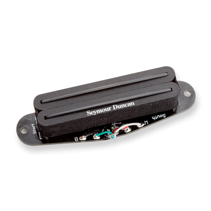 Seymour Duncan Hot Rails Tele Neck Humbucker Pickup Black 11205-04