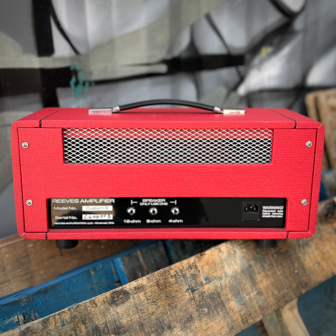 Used Reeves Custom 6 Head Red