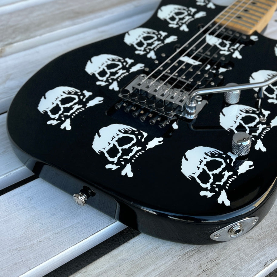 2006-2009 ESP LTD MW-600 Michael Wilton Signature Skulls w/Case