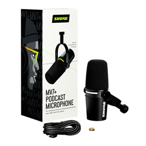 Shure MV7+ Podcast Microphone