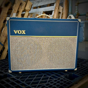 2012 Vox AC30C2-BL  LTD Blue 30-Watt 2x12" Combo W/Cover And Switch