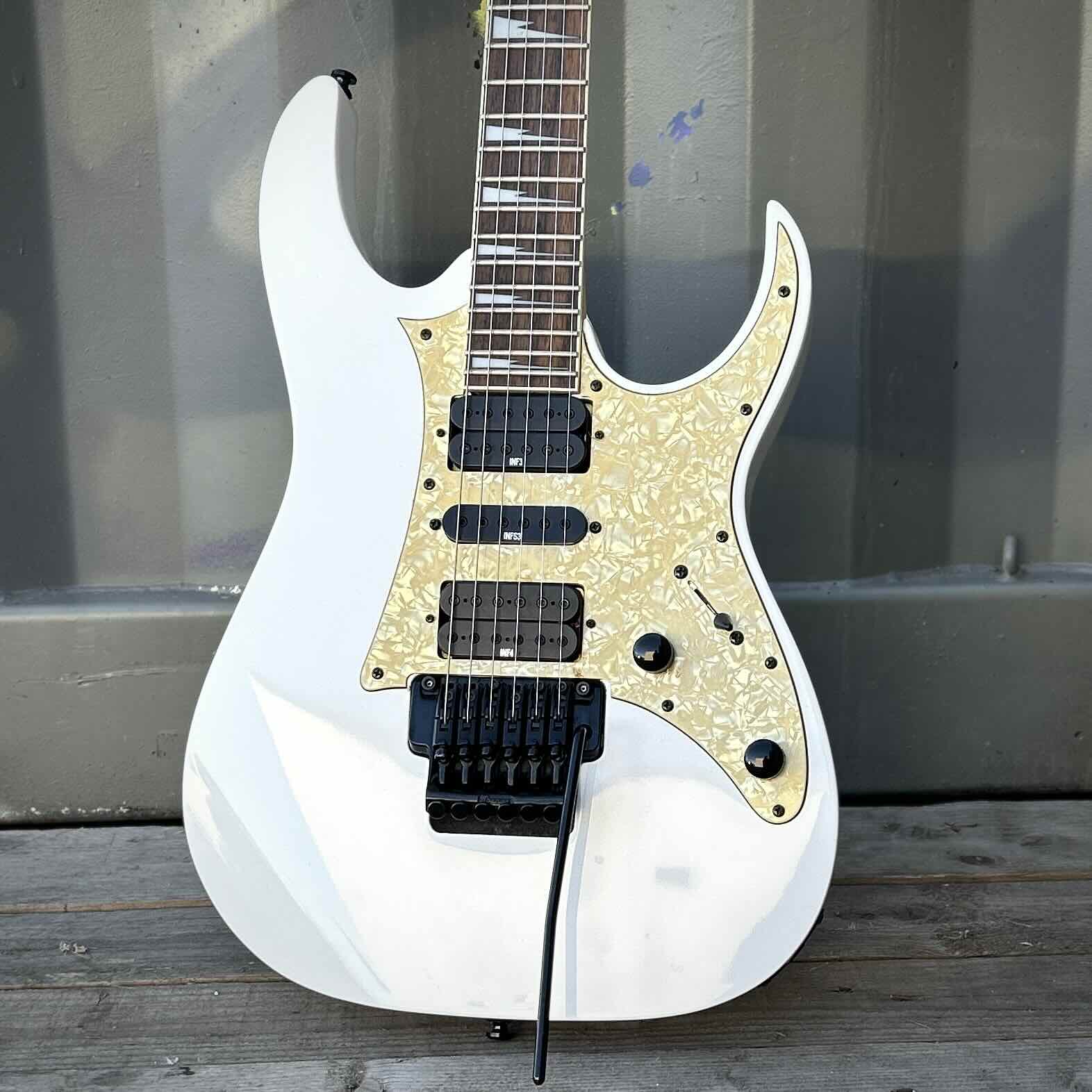 2009 Ibanez RG350DX White - Guitarworks