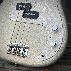 USED Fender 75th Anniversary Player II Precision Bass Diamond Dust Sparkle