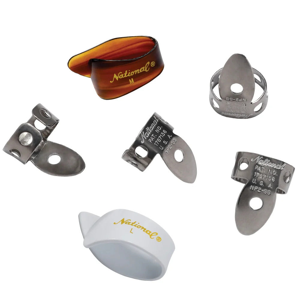 National Finger Pick Bundle - 6 Pack NP2SS7T8W-06