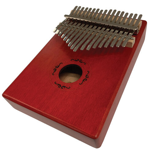 Beaver Creek Kalimba 17 Note Trans Red BCKALM-17TR