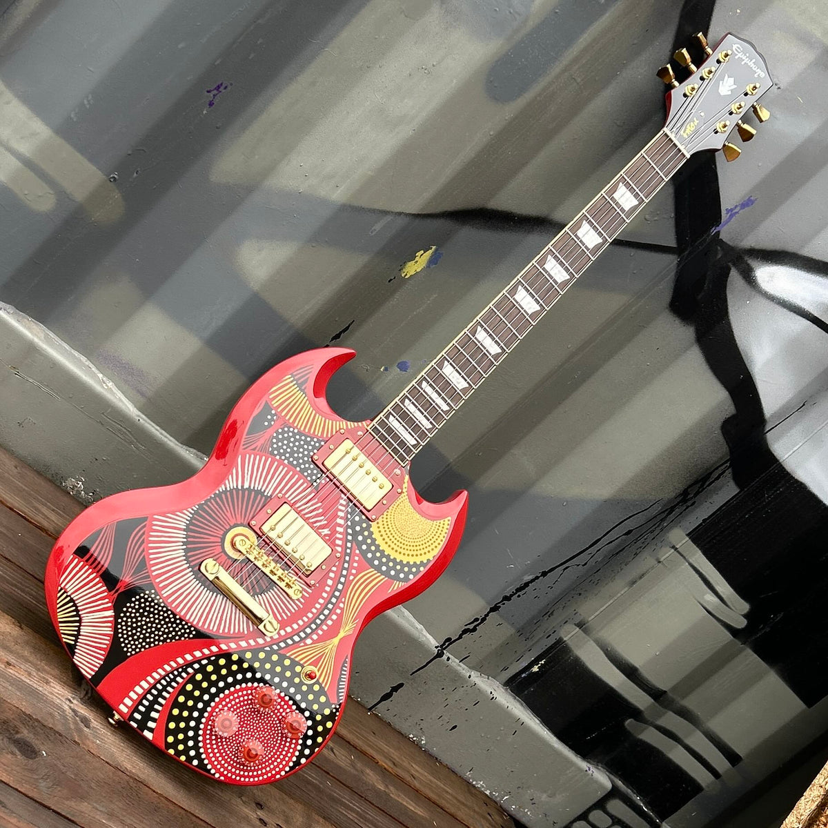 2026 Epiphone Fatoumata Diawara SG Ember Red w/Case