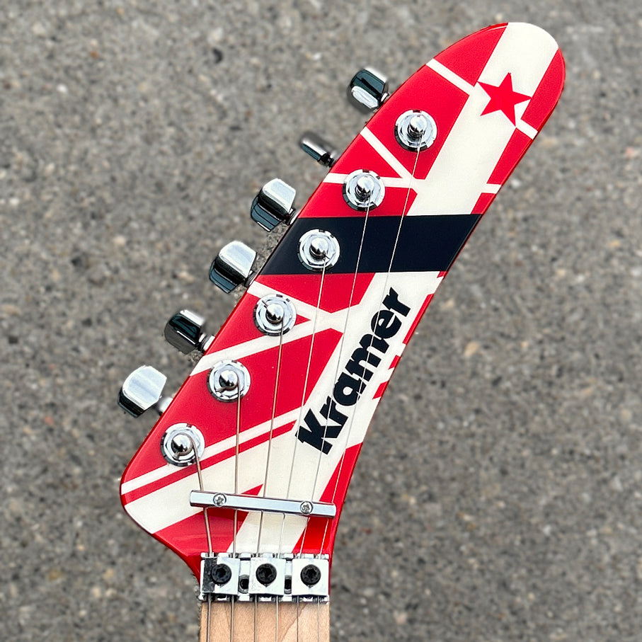 2007 Kramer "1984" Striped Series Reissue w/Case